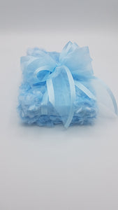 Fuzzy Blue gift card box