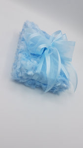 Fuzzy Blue gift card box