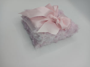 Fuzzy Pink gift card box