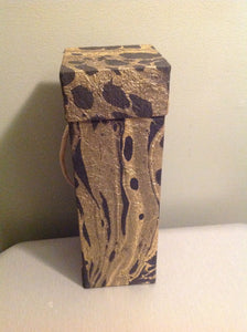 Wine box in Black marble